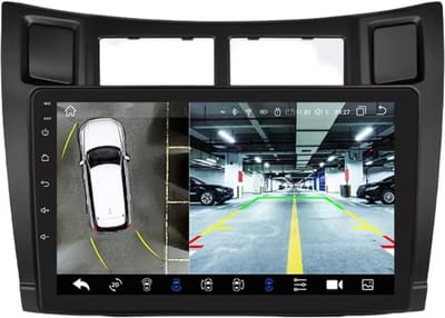 Autoradio met bluetooth - Carplay - Voor Toyota Yaris (2005-2012) - Geschikt voor Apple en Android - Stereo - Navigatie - Navigatiesysteem auto