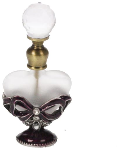 Parfumflesje Hartje – Paars – 4×2×8 cm – Decoratief & Charmant