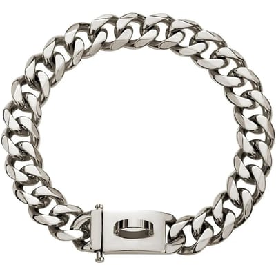 Collier Chien Chaîne Dorée 19mm Luxueux Collier Chien Maillon Cubain Argent Doré Avec Fermoir Sécurisé Pour Pitbulls Moyens et Grands (as the picture,18inch(neck 41-45cm))