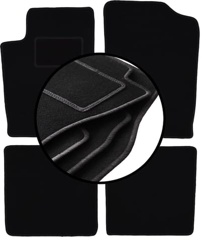 Complete set veloursmatten voor: Citroen Xsara break, stationwagen, hatchback (1997-2006)