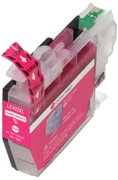 PrintAbout huismerk Inktcartridge LC-422XLM Magenta Hoge capaciteit geschikt voor Brother