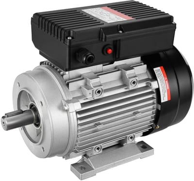 Elektromotor 1-Fase, 1,1 kW - 220-240V/7,1A - 2800 tpm - 90S B34 Frame - Landbouwmechanisatie