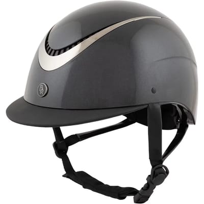 Veiligheidshelm Thèta Glossy Black/Gunmetal - 55/57