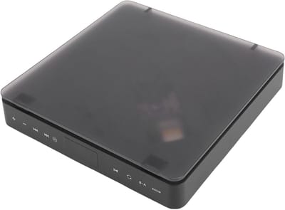 Dvd Speler Universeel - Regio Vrije Speler - Films Kijken - Foutcorrectie Krasschijven - 15 cm - Zwart