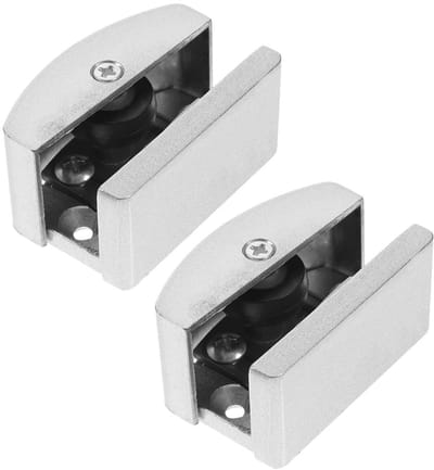 Dailygoods- Deurstopper - Deurbuffer - Deurstoppers voor binnen - Deurstopper zelfklevend - Deurvastzetter - Aluminiumlegering/Rubber - Douchegeleiding