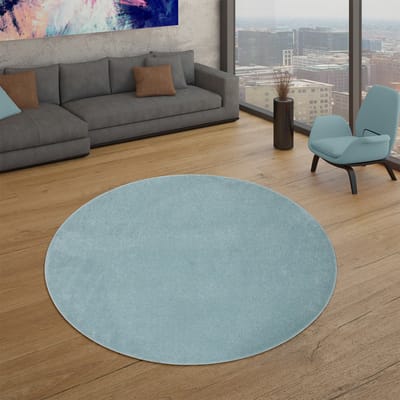 Woonkamertapijt Kurflor effen design modern en tijdloos