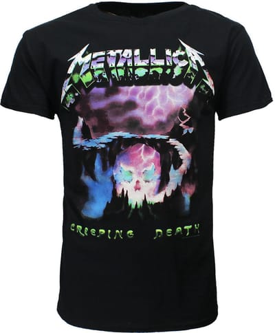 Metallica Creeping Death T-Shirt - Officiële Merchandise - M
