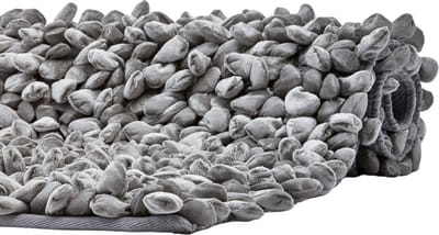 Aquanova Rocca - Badmat - 60x100 cm - Zilvergrijs