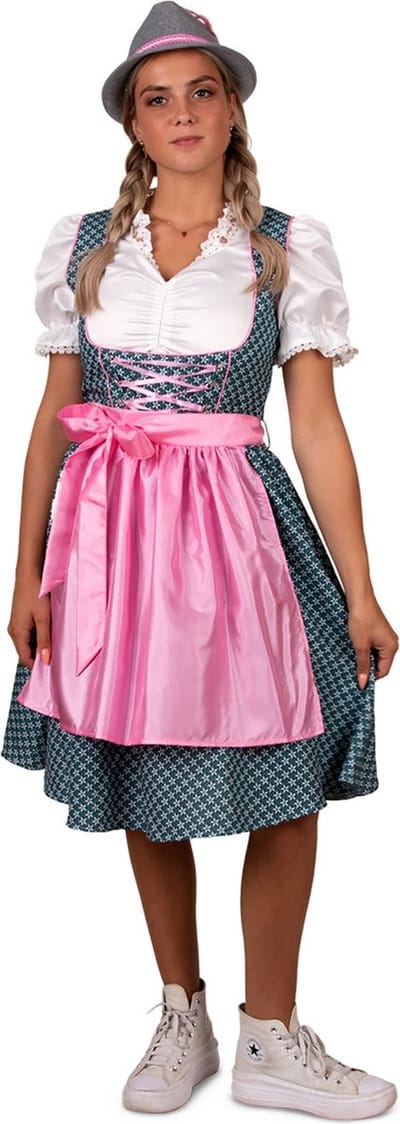 Tiroolse Dirndl Sterren - Maat 38