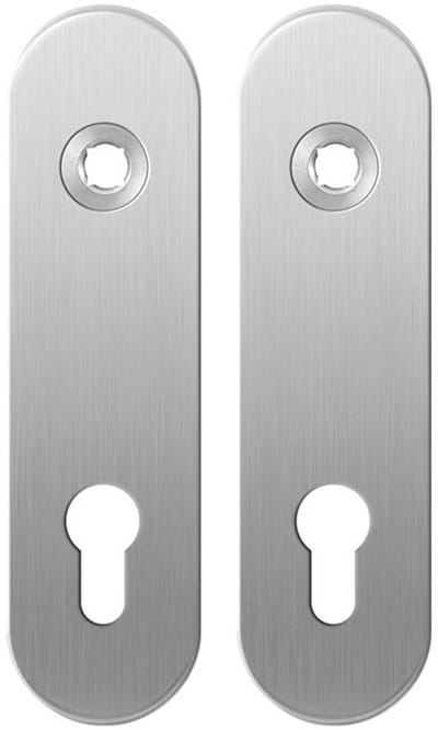 Schild - RVS geborsteld - RVS - GPF - Binnendeur -