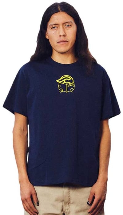 Cinelli Cultura T-shirt Met Korte Mouwen Blauw S