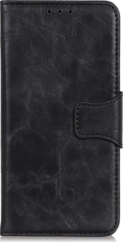 Shop4 - Samsung Galaxy A73 5G Hoesje - Wallet Case met Pasjeshouder Cabello Zwart