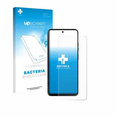 upscreen - Screenprotector voor Motorola Moto G67 Power - Folie Beschermfolie transparant antibacterieel