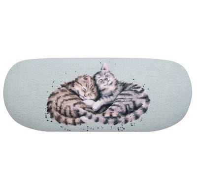 Brillenkoker Wrendale - 'Sweet Dreams' Cat Glasses Case - Brillenhoes Kat