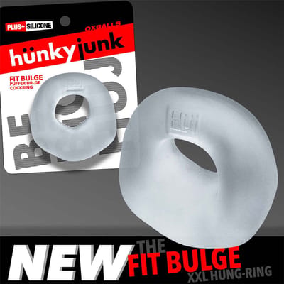 Hünkyjunk - Fit Bulge - Cockring voor een Vollere Krachtige Look - Transparant