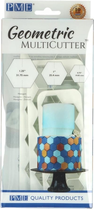 PME Geometrische Multi-Uitsteker Zeshoek Set/3