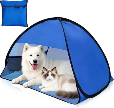 Mini portable strandtent - automatisch pop-up systeem - UV-bescherming - ideaal voor strand - ShopVlot