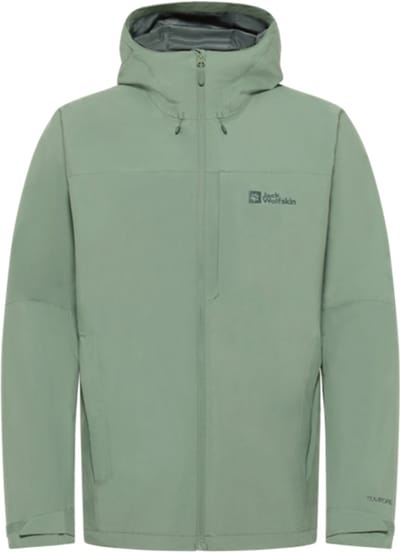 Jack Wolfskin Tempest 2L Jacket Men - Outdoorjas - Heren - Groen - Maat XL