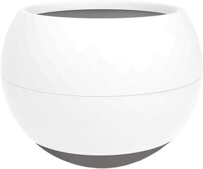 Huisdier Voerbak - Voedingskom Huisdier - Langzaam Eten - Anti-slip Ontwerp - 17.4 cm - Grijs