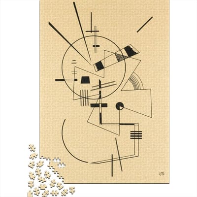 Tekenen Puzzel - Houten Puzzel - Ontspannen - Zonering Ontwerp - 1000 stuks - Stijl 2