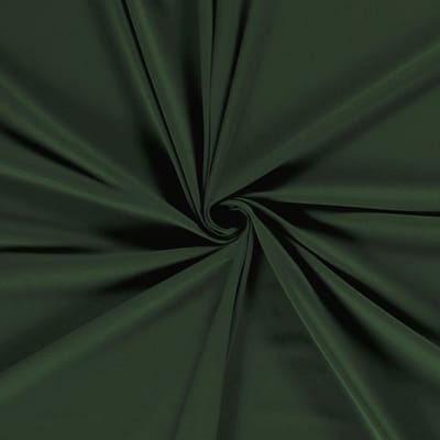 Tricot / Jersey Stof Uni per Meter – Donker Groen – Rekbaar & Zacht – Comfortabele Kledingstof – Voor Shirts, Jurken & Leggings