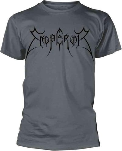 Emperor Heren Tshirt -S- Logo Shield Grijs