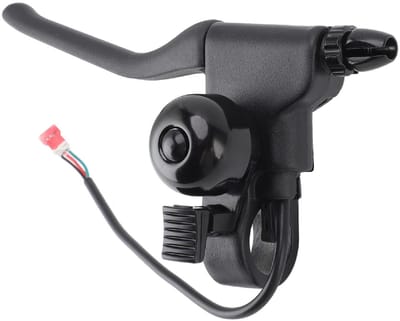 Dailygoody - Remhendelhandgreep - Antislipremhendel met Bel - Zwart - Vervangingsonderdeel - Voor Elektrische Scooter - Veiligheid gegarandeerd