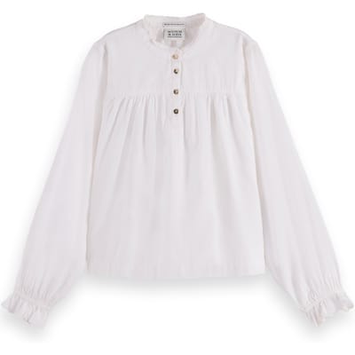 Scotch & Soda Girl Lightweight Modal Top Eggnog Taglia: 4 | Camicie Outlet | kids
