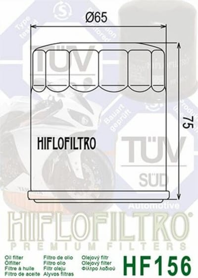 hiflofiltro oliefilter voor motorfiets ktm 640 duke ii 1999 tot 2006 nieuw