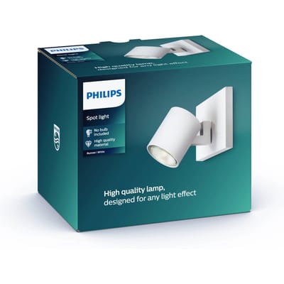 Philips myLiving Runner wandspot GU10 1-lamp wit