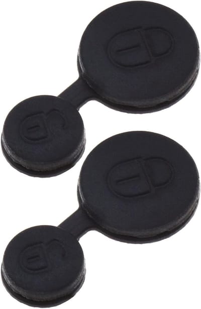 Rubberen Sleutelcovers voor Auto met 2 Knoppen - Geschikt voor Peugeot 106, 206, 306, 405, 406 - Waterdicht en Krasbestendig