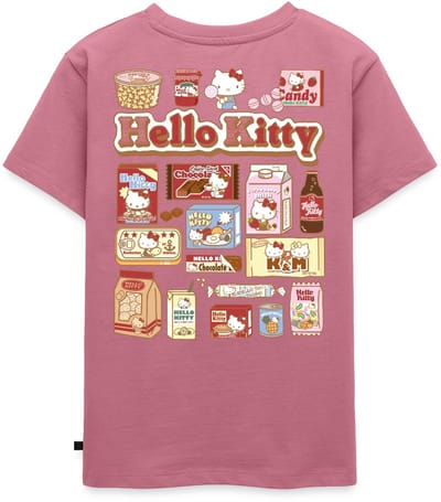 Hello Kitty Snack Collage Premium T Shirt Kinderen