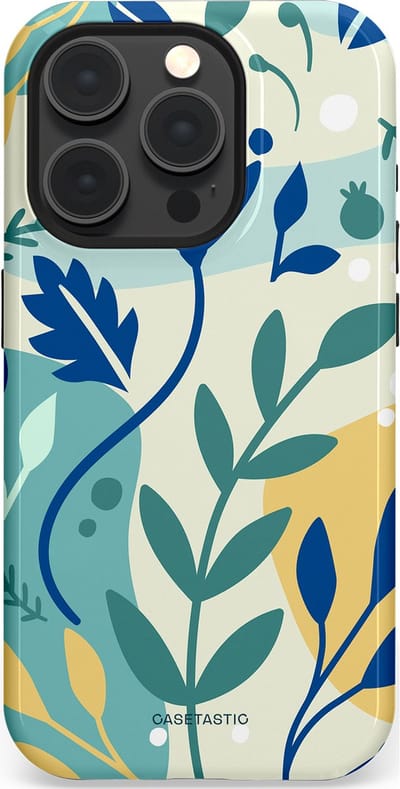 Casetastic Hoesje Geschikt voor Apple iPhone 15 Pro Magsafe - Stijlvolle Beschermende Duo-layer Case - Muse in lente
