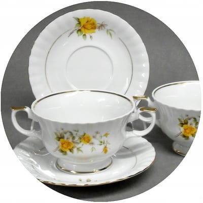 Malcer Porseleinen Bouillonkop 400ml - Iwona Decor 097