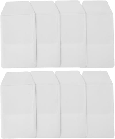 Pennenzak Beschermers - Zak Organizer - Professioneel Werken - Effectieve Inktbarrière - 8 Stuks - Wit