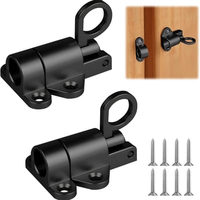 REN® Deurslot Buitendeur - Deurslot - Deurslot Binnendeur - veiligheidsslot voor buitendeur - roestvrij staal - Zwart - ‎14cm x 10cm x 5cm; 90 g