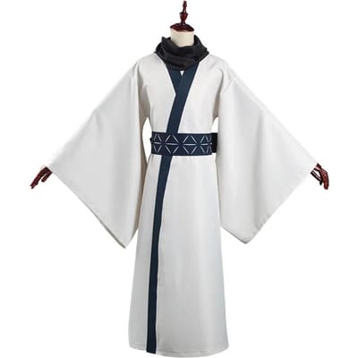 Halloween Jujutsu Kaisen Sukuna Ryoume Cosplay Kostuum Kimono Outfits Halloween Carnaval Pak S white