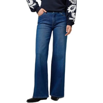 Wrangler World Wide Leg Spijkerbroek Blauw 29 / 32 Vrouw