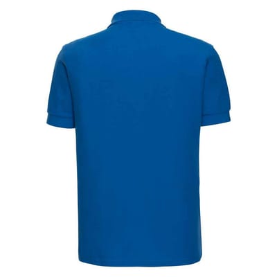 Russell Heren Ultimate Piqué Katoen Poloshirt (Azuurblauw)
