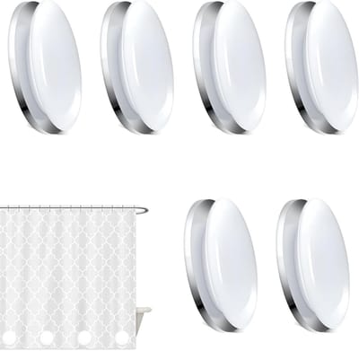 Set van 6 Magnetische Gewichten voor Douchegordijnen, Buiten Gordijnen en Tafelkleedjes - Ideaal voor Stabiliteit en Weerbestendigheid
