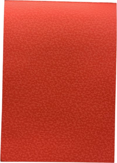 Favini® – 20 vel A4 Papier – SPP Rood – Cardstock - 280 g/m² – Hamer persing – Uniek Structuurpapier met Gekleurde Verdieping – Japanse Vezelmix