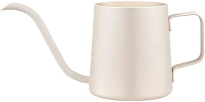Kleine gieter van roestvrij staal, 350 ml, ideaal voor kamerplanten en vetplanten, multifunctioneel voor thee en koffie, met lange tuit voor nauwkeurig gieten