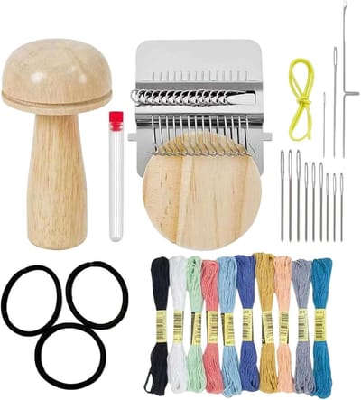 Stof Reparatie Set - Stop Paddenstoel - Kleding Herstellen - Veelzijdig Stof Gereedschap - Compact Formaat - Niet Gespecificeerd