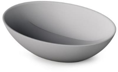 Zeza Element Waskom - 51x35.5x14.2 - solid surface - mat licht grijs