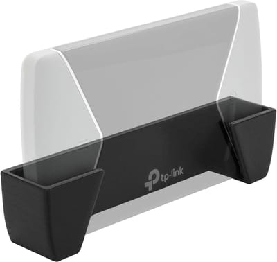 Wandhouder Router - Muurbeugel Wifi - Router Ophangen - Specifiek Ontwerp - 117 x 23 x 27 mm - Zwart