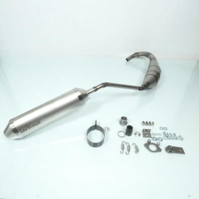 Pot d'échappement Leovince pour moto Aprilia 50 RS4 2011-20 3278 X-FIGHT TITANE