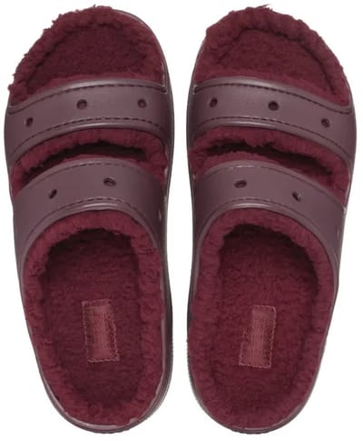 Crocs Classic Cozzzy Sandalen Dark Cherry Maat 46/47 US M12