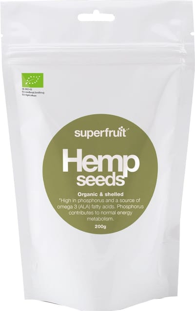 Superfruit - Biologisch Hennep zaden (200g)