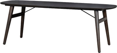 Tower Living Eetkamertafel Aura Espresso Deens Ovaal 160cm