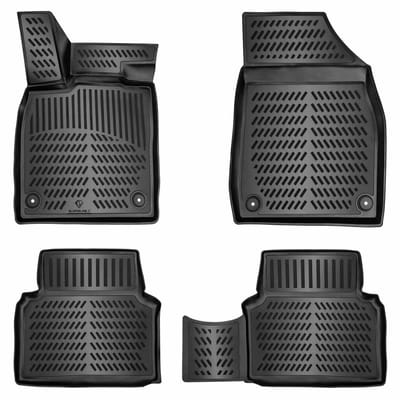 3D Rubber Automatten voor Kia EV2 2026-2027 - geurloos & op maat - hoge rand